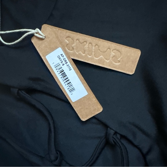 SKIMS Black One-Shoulder Dress with Cut-Out Design - Picture 3 of 6